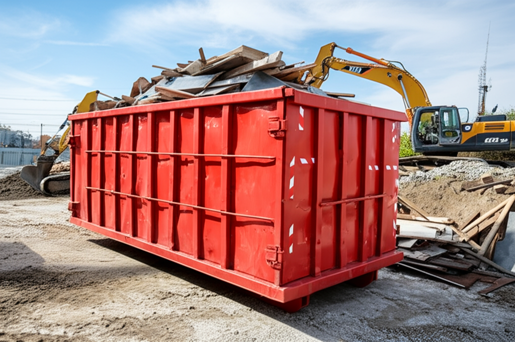 Roll-off dumpster rental